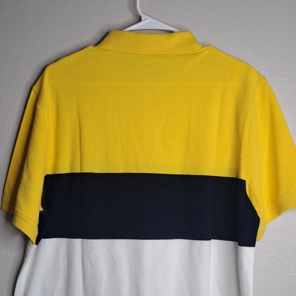 NWT Banana Republic Men's Polo Shirt Cotton Large Tall Cotton Multicolor